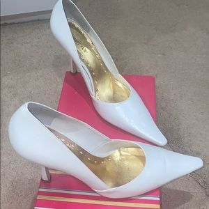 BcBgirls white pumps size 9.5